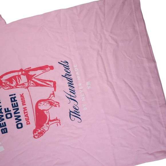 The Hundreds x Never Made Warning Graphic T Shirt - Picture 3 of 8